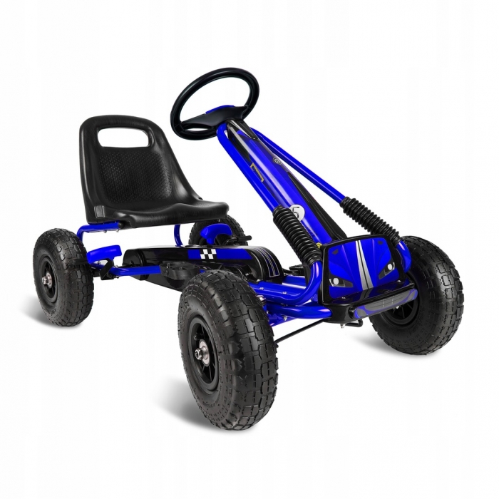 Kart Pedale Ricokids Albastru | Joc Activ - imagine 8