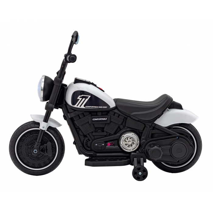 Motocicleta Electrică Chopper Ramiz cu Lumini și Audio - imagine 6