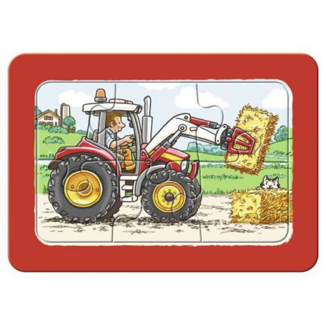 Puzzle Utilaje Ravensburger, 3x6 piese, +30 luni - imagine 4