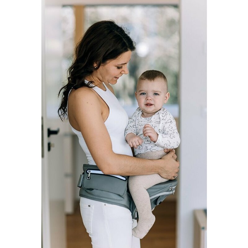 Marsupiu FreeON 6 in 1 Easy Mode Grey - imagine 4