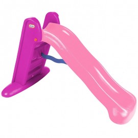 Tobogan roz Little Tikes, pentru gradina, 180 cm