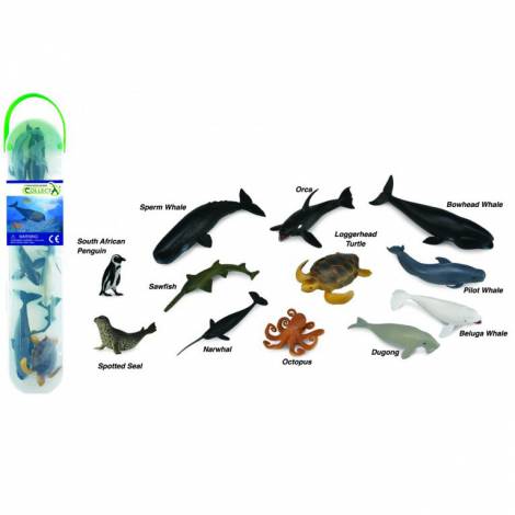 Tub 12 Figurine Marine Collecta - Set Cadou