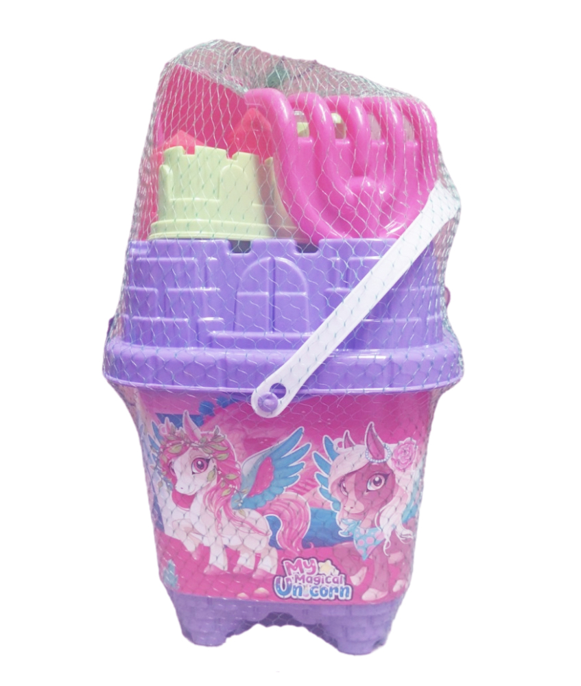 Set 6 Jucării Nisip Castel Purple Burak