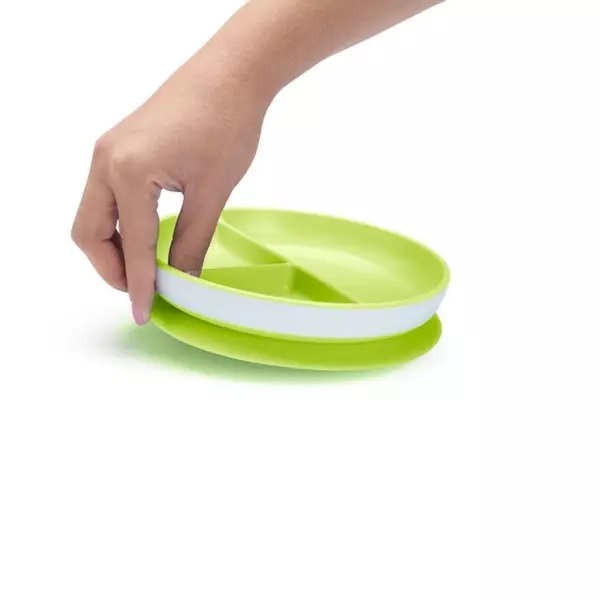 Set 2 Farfurii Munchkin cu Ventuza, 6L+ - imagine 3