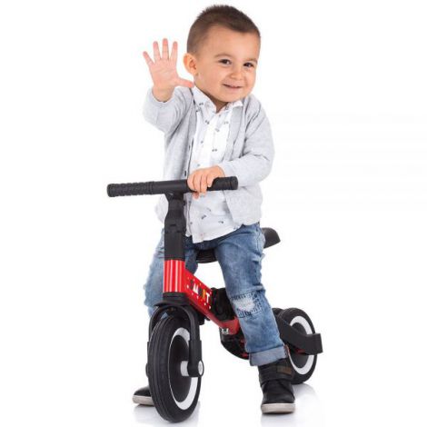 Chipolino Smarty 2in1 Roșu | Tricicletă Transformabilă - imagine 8