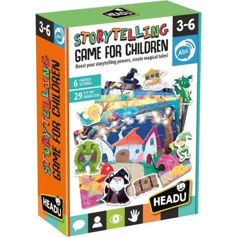 Headu Joc Inventeaza Povesti - Joc Educativ - imagine 3