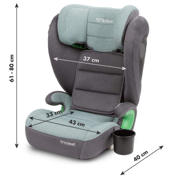 Scaun auto Kidwell Weston i-Size 15-36kg - imagine 7