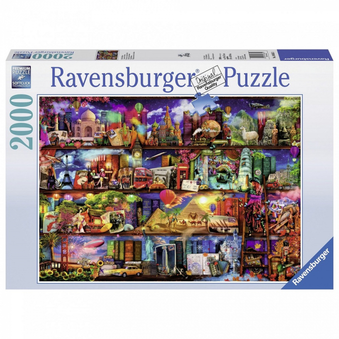 Puzzle Ravensburger Lumea Cărților, 2000 piese