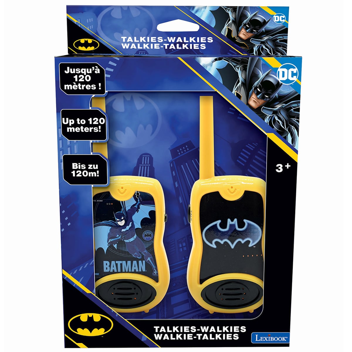 Set Walkie Talkies Batman, Lexibook, 120m
