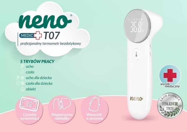 Neno Medic T07 Termometru Fără Contact - imagine 8