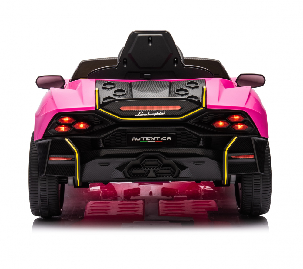 Masinuta Electrica Lamborghini Pink Premium 70W - imagine 2