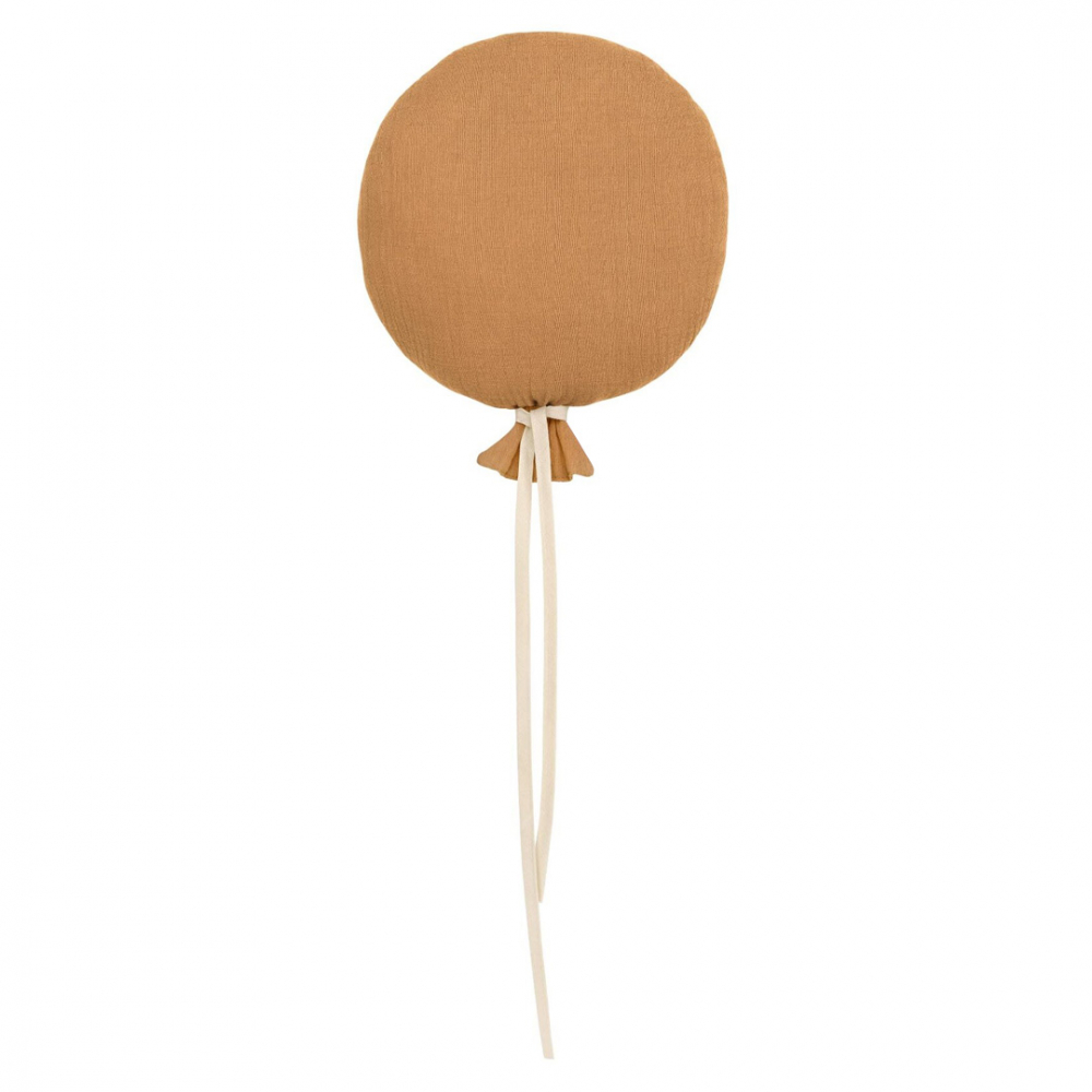 Little Amy Balon Textil Muselina Handmade Camel - imagine 2