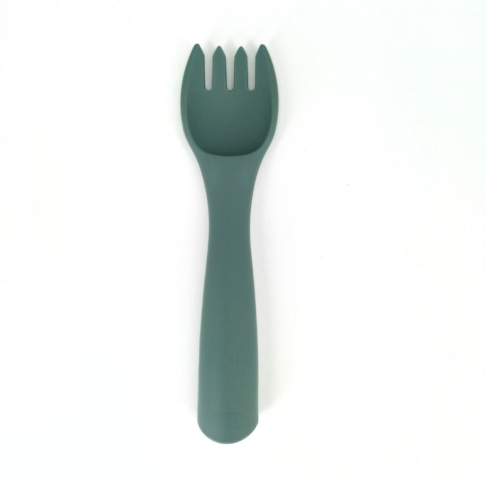Furculita Silicon Coccorito Mint | Sigur pentru Bebelusi - imagine 2
