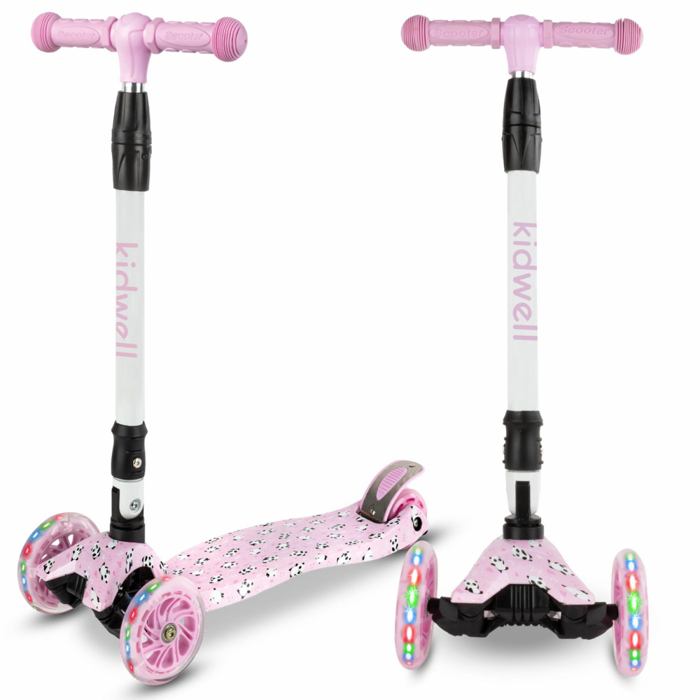 Kidwell Vento Panda - Trotinetă pliabilă cu LED - imagine 7
