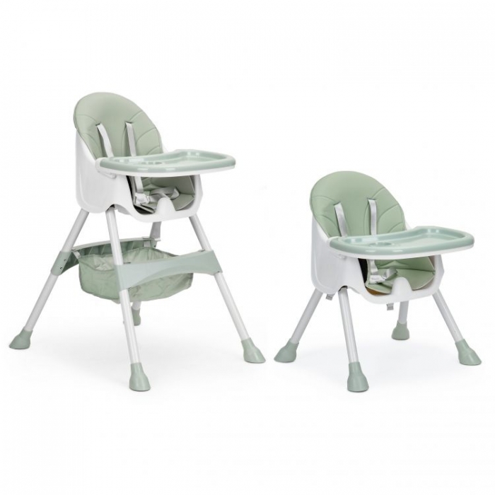 Scaun de masa 2 in 1 Ecotoys Green - imagine 6
