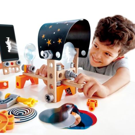 Hape Laborator Optic - Jucarie Stiintifica din Lemn - imagine 2