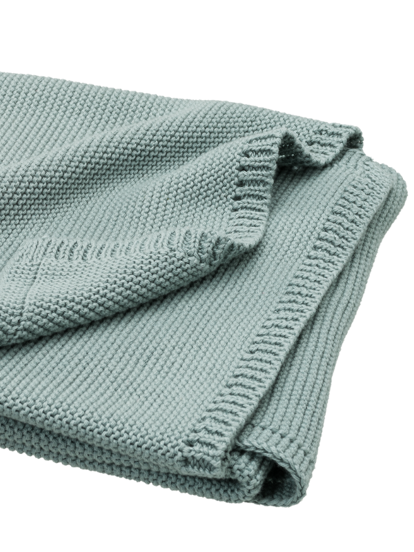 Patura Fresk Bumbac Organic Verde - Bebelusi - imagine 2
