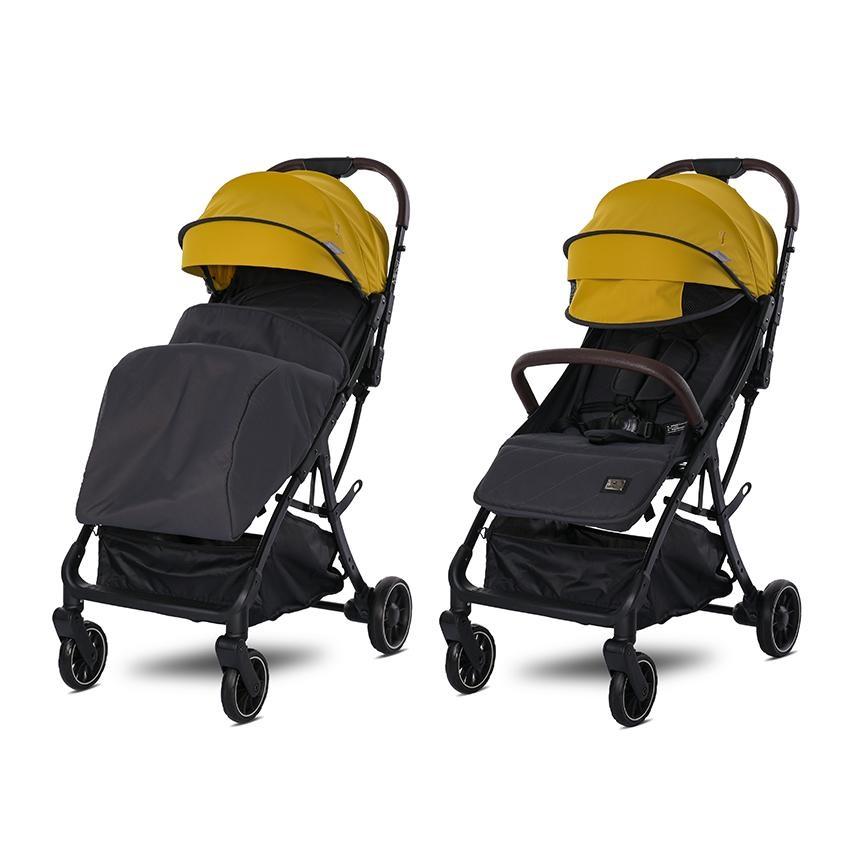 Carucior Lorelli Minori Autofold, 22 kg, Lemon Curry - imagine 4