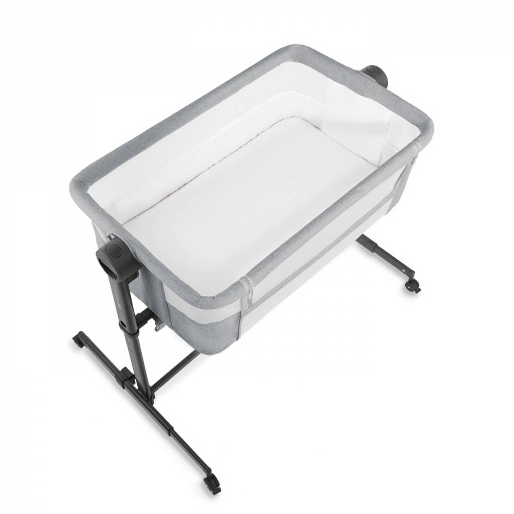 Kinderkraft Neste Up 2 - Patut Co-Sleeper Gri - imagine 5