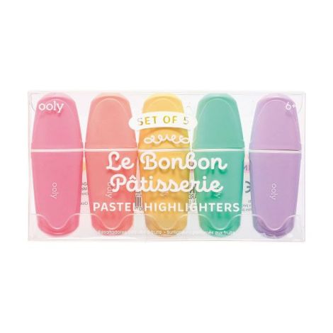 Markere Pastel Ooly Le BonBon Set 5 Culori