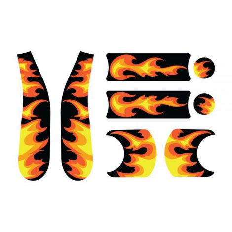 Doona Liki Trike Flames Stickere - imagine 2