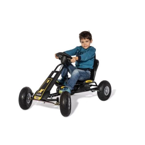 Kart Ferbedo Air Racer Negru | Jucărie Exterior 3-8 Ani - imagine 3