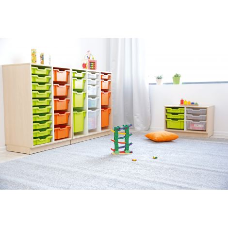 Dulap Quadro M plus Moje Bambino, 2 partiții - imagine 3