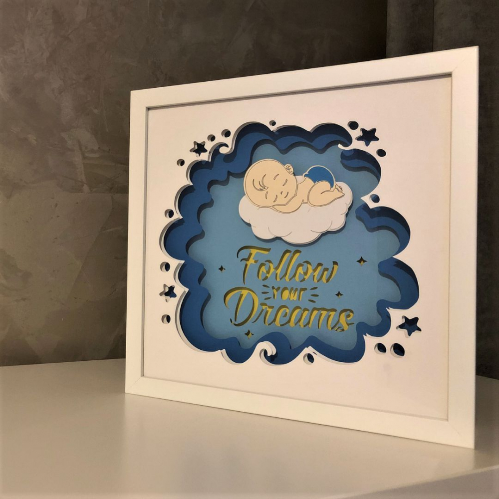Tablou Luminos Baietel 002 Noorhandmadeatelier - imagine 6