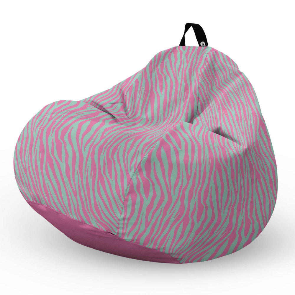 Fotoliu Puf Zebra Blue Updeco - imagine 5