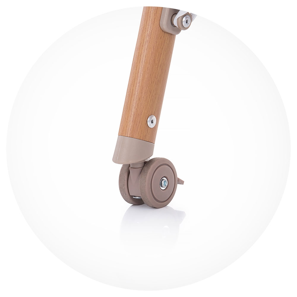 Patut Co-Sleeper Chipolino Sweet Dreams Mocca - imagine 4