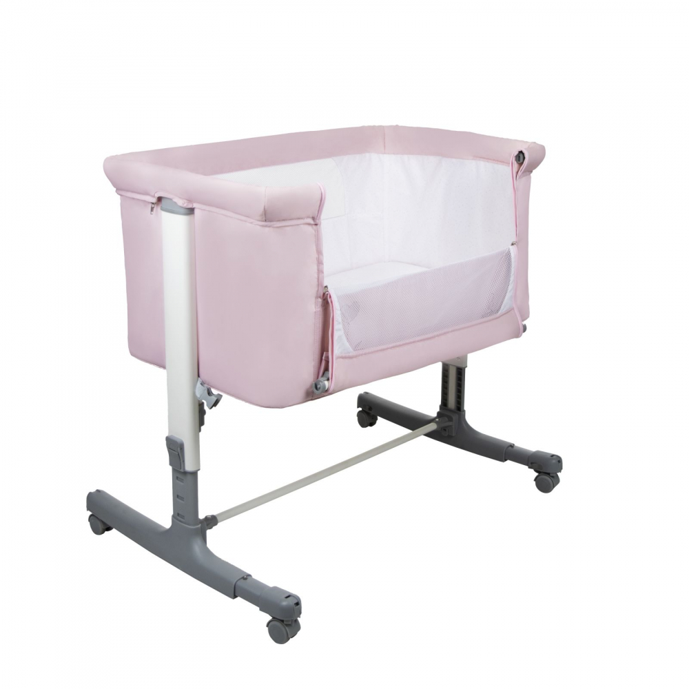 Patut Co-Sleeper Asalvo Calm Roz, 5 Nivele - imagine 4