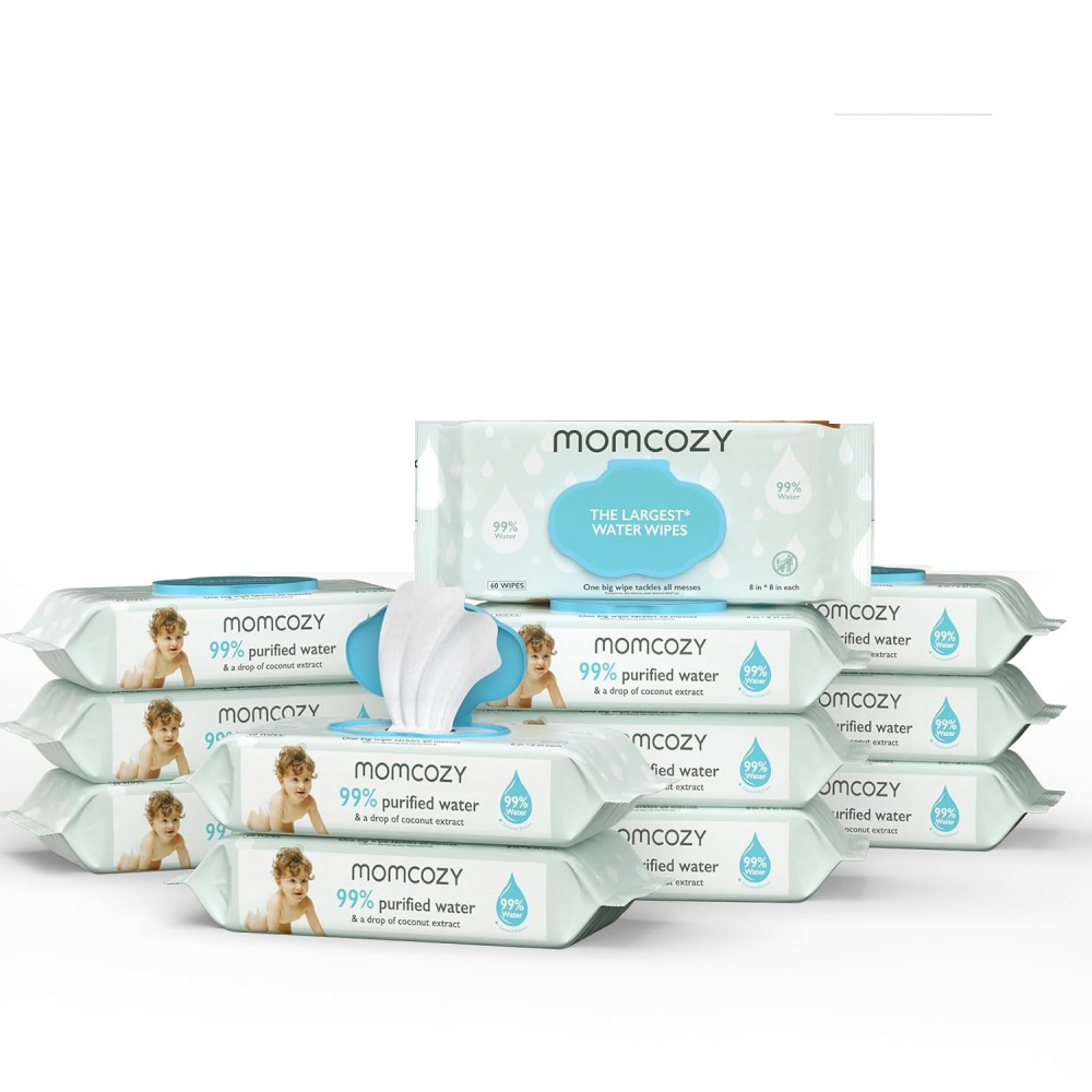 Servetele umede Momcozy hipoalergenice 60 buc - imagine 4