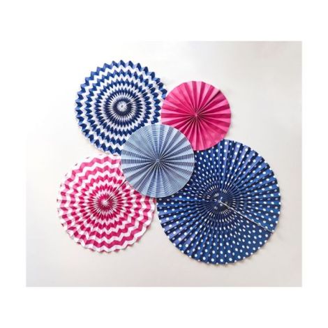 Party Deco Rozete Bleu Decor Petrecere 3buc - imagine 3