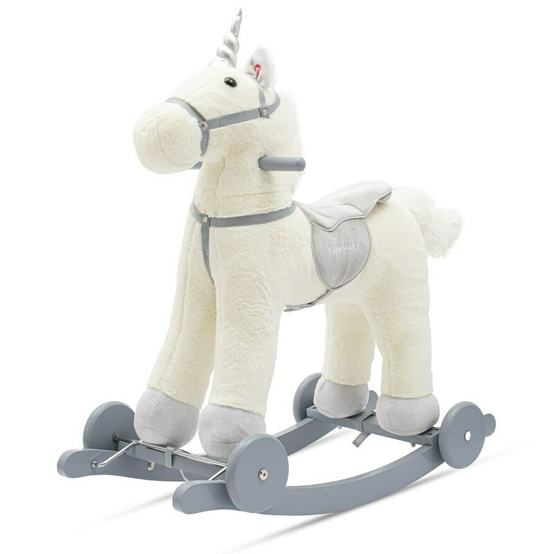 Calut Balansoar Baby Mix Unicorn cu Melodii