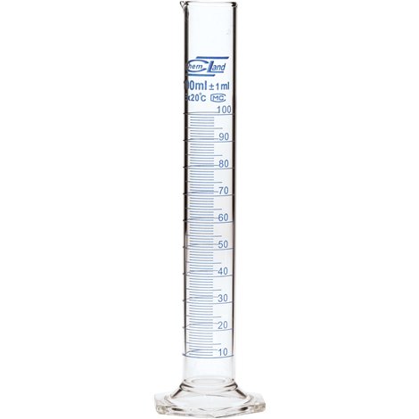 Cilindru Gradat 100ml Sticlă | Moje Bambino