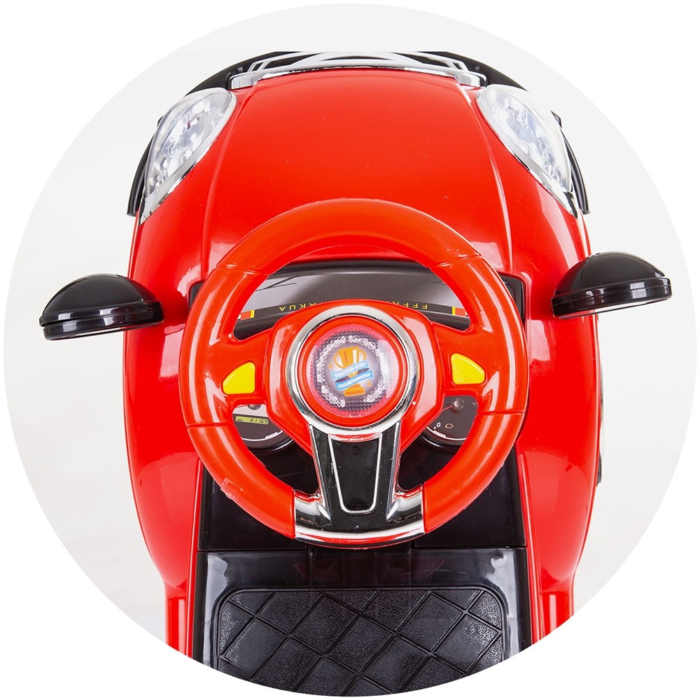 Masinuta Chipolino Super Car Rosie cu Maner