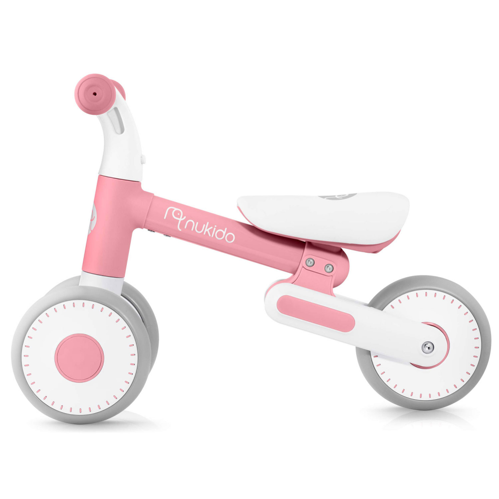 Bicicletă Echilibru Nukido Roz pentru Copii - imagine 8