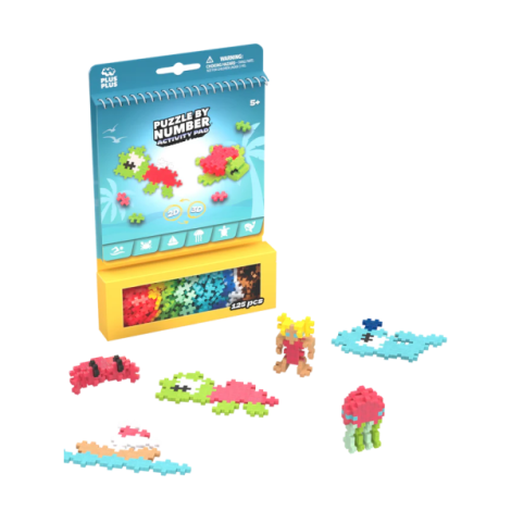 Plus-Plus Ocean 125 piese - Jucarie Creativa