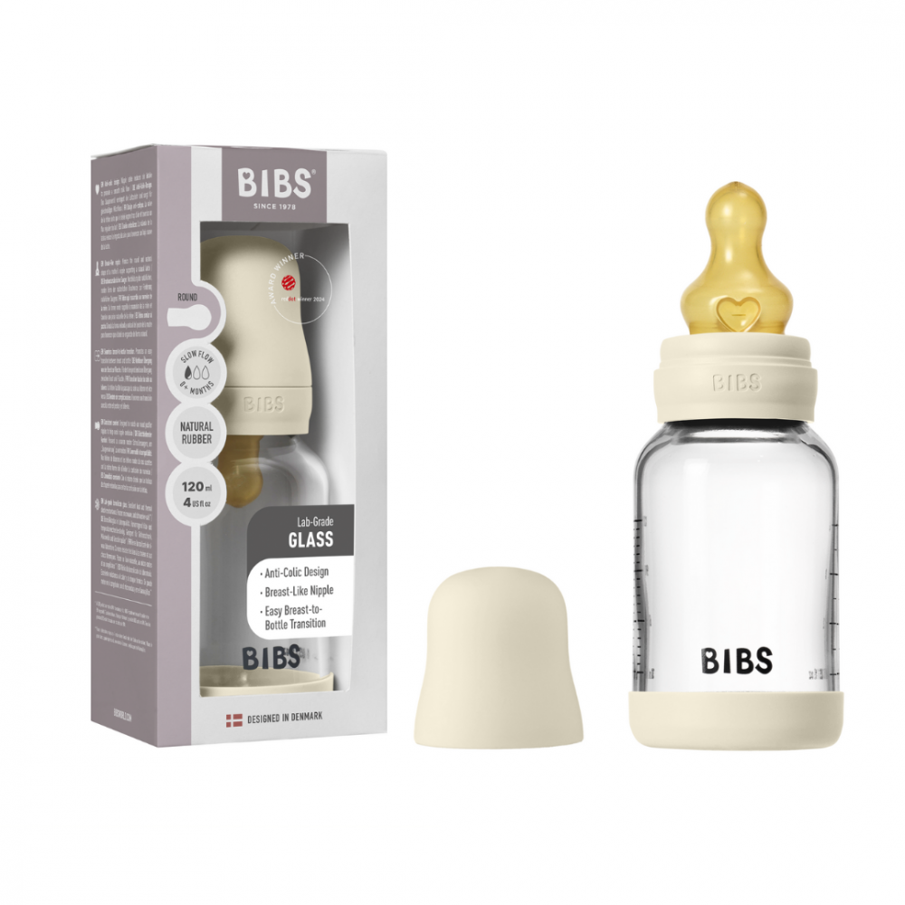 Bibs Set Biberon Anticolici Sticlă 120ml - imagine 6