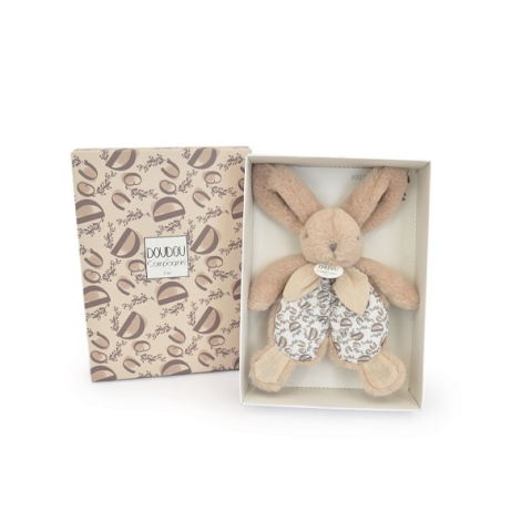 Iepuras Doudou Bej 18cm - Prietenul Copilului