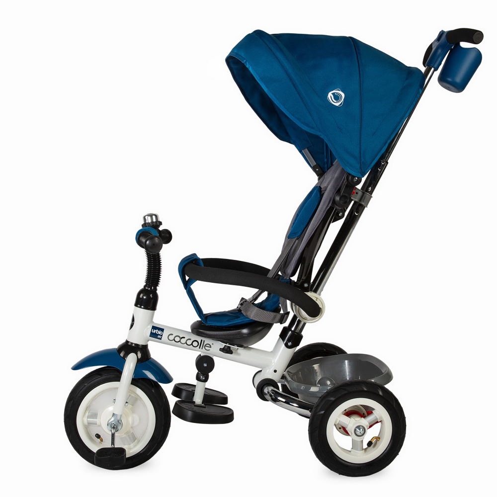 Tricicleta Coccolle Urbio Air Blue Pliabila - imagine 3