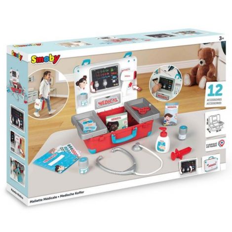 Smoby Medical Case Trusă Doctor Jucărie - imagine 7