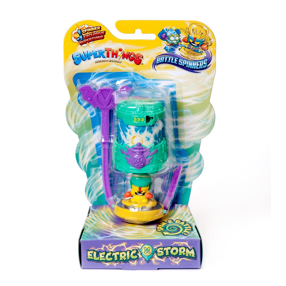 SuperTings Battle Spinners Electric Storm, Figurina