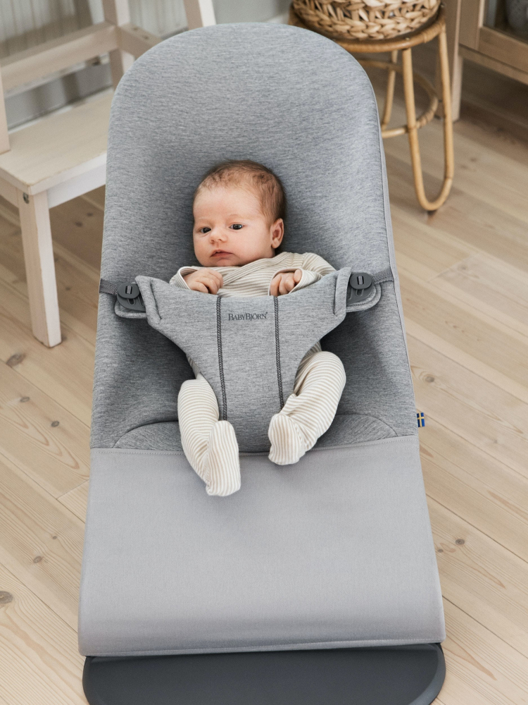 BabyBjorn Bliss Balansoar Gri - Confort Premium - imagine 7
