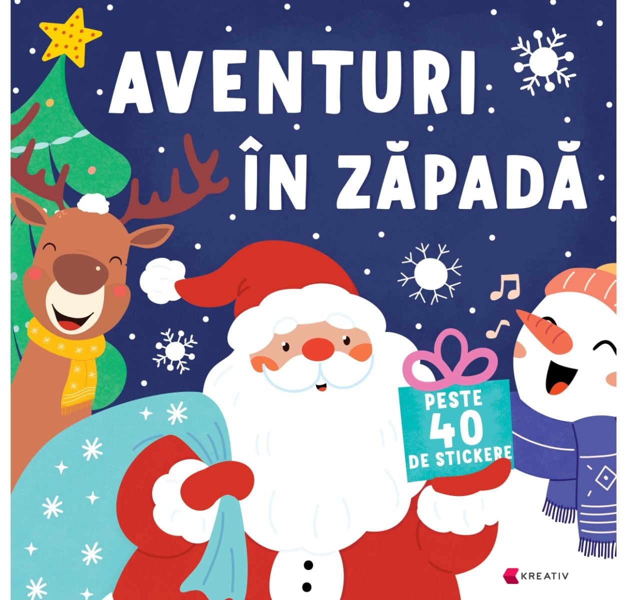 Aventuri în Zăpadă - Kreativ | +40 Stickere