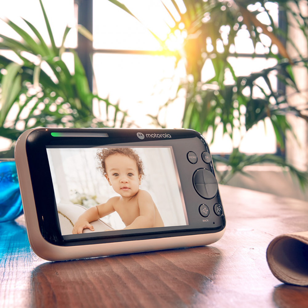 Monitor Video Bebe Motorola cu 2 Camere