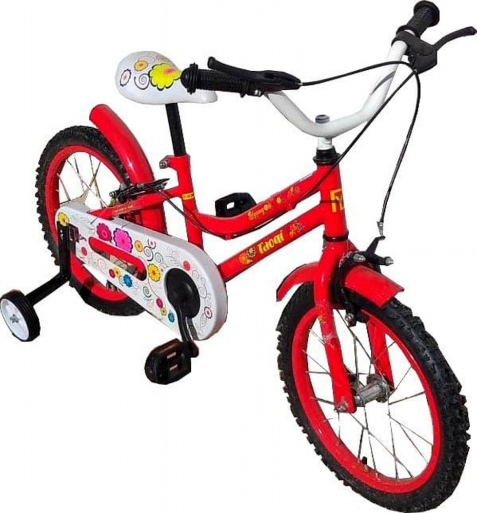 Novokids My First Bike Rosu 16" - Bicicleta Copil