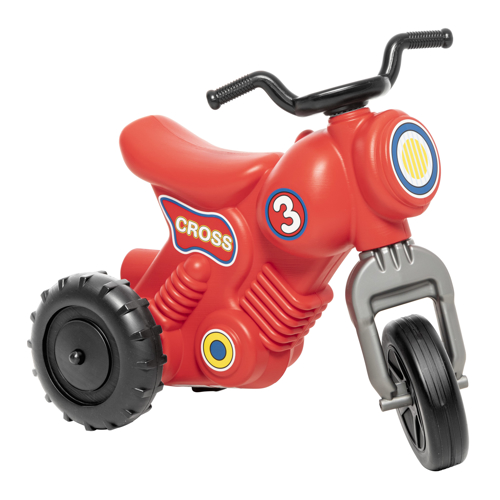 Tricicleta Dohany Cross Motor Roșu, 3-4 Ani
