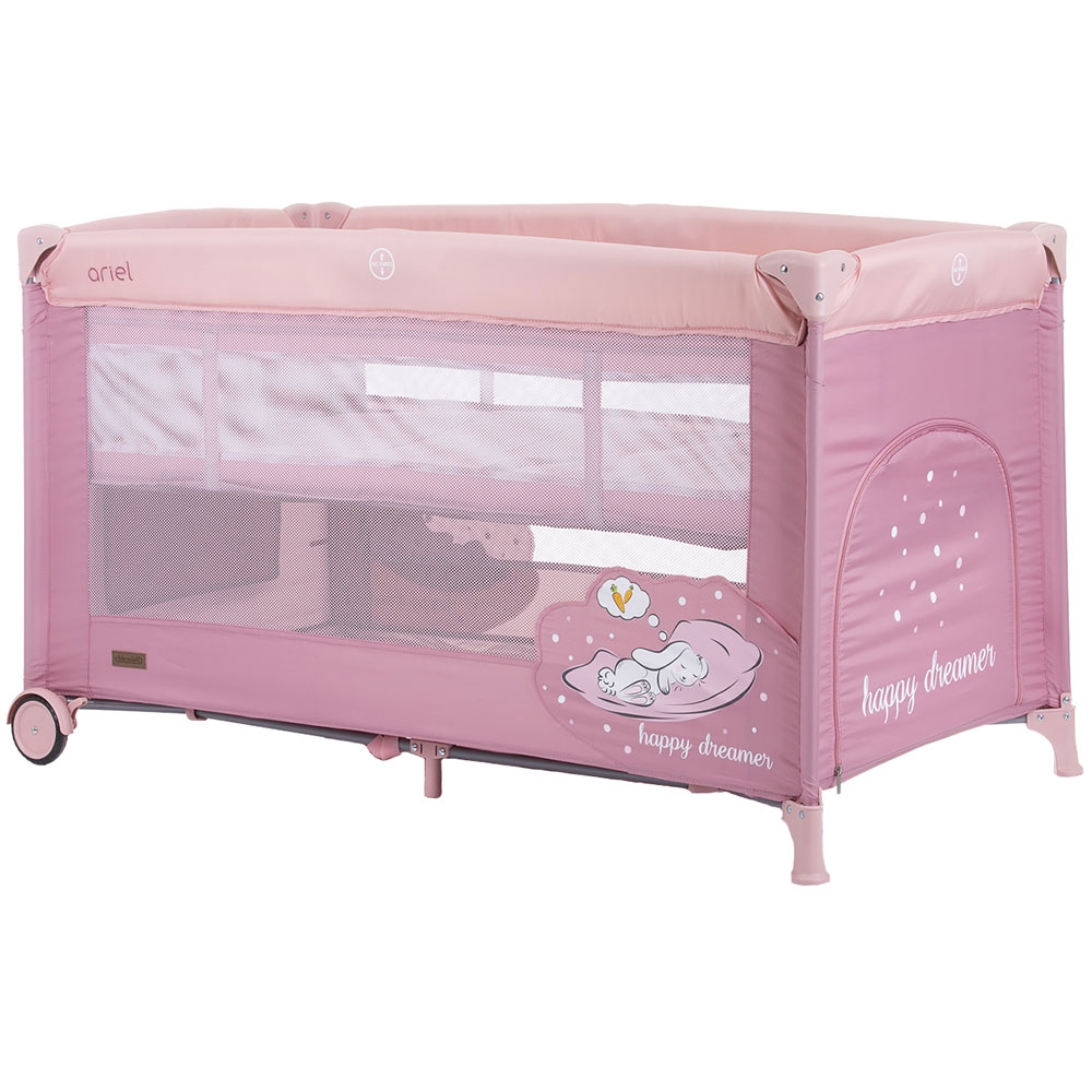 Patut pliabil Chipolino Ariel Rose Water - imagine 2
