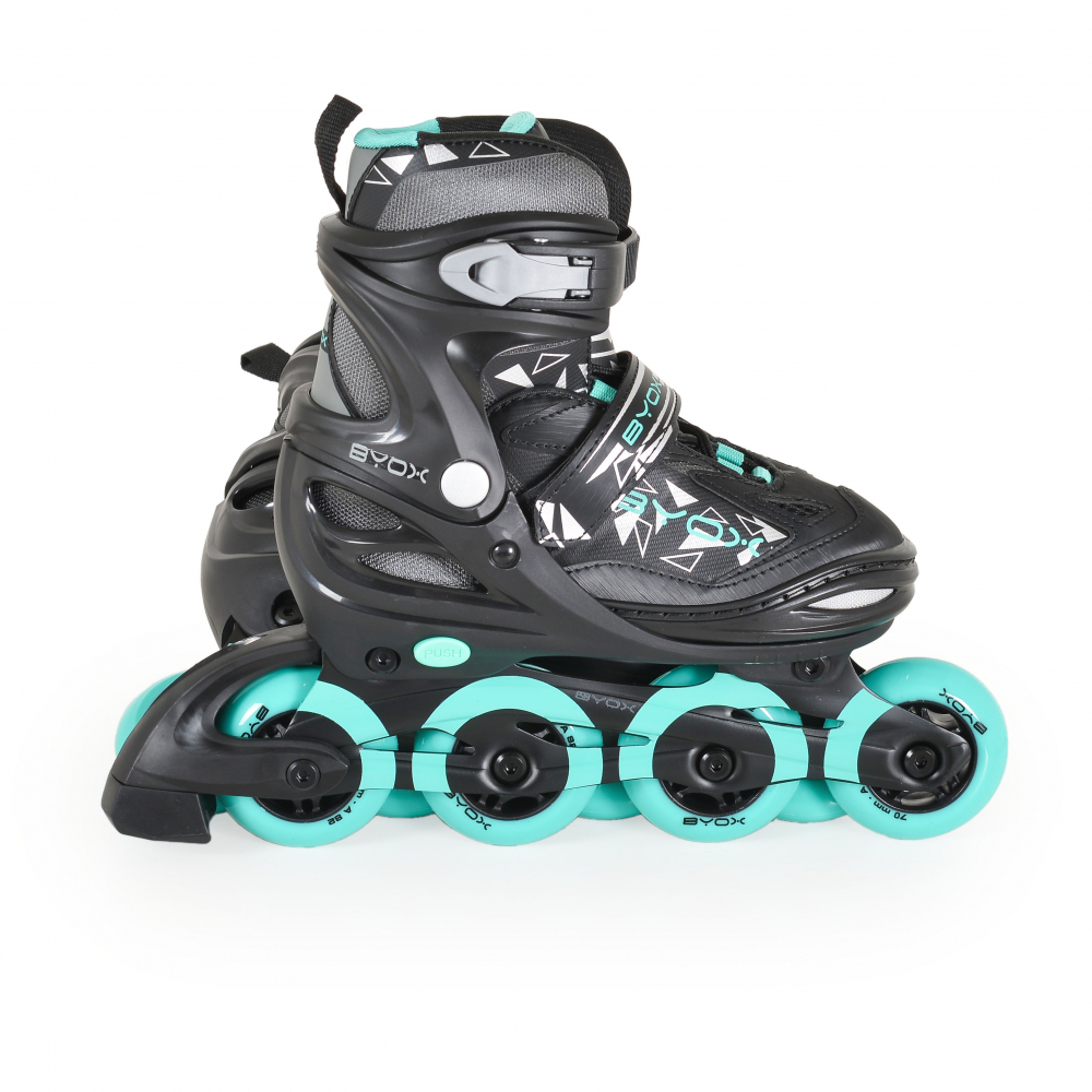Role Byox Dazzle Teal 34-37 | Reglabile - imagine 3
